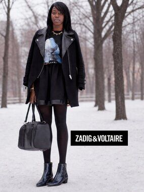 Leather Star Boots: ink blue
